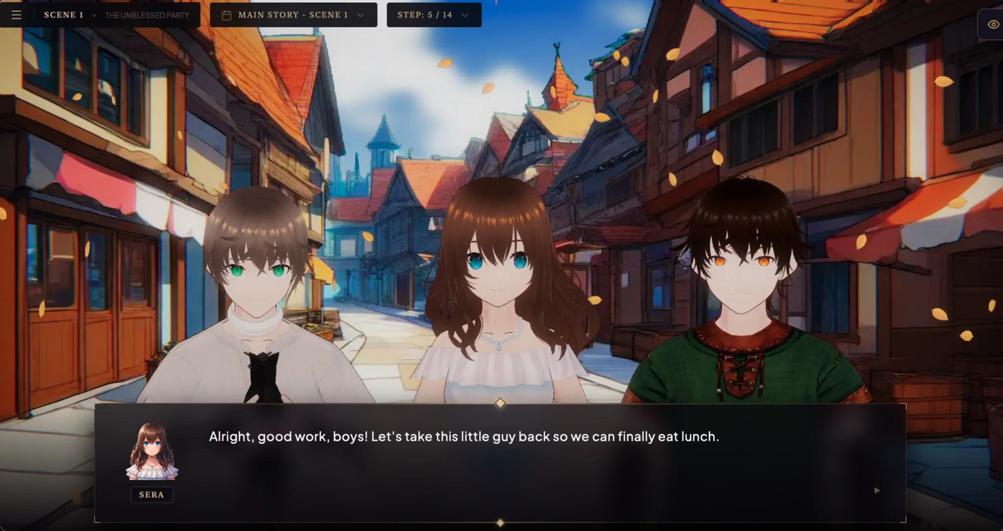 Cinematic 3D Game Runtime